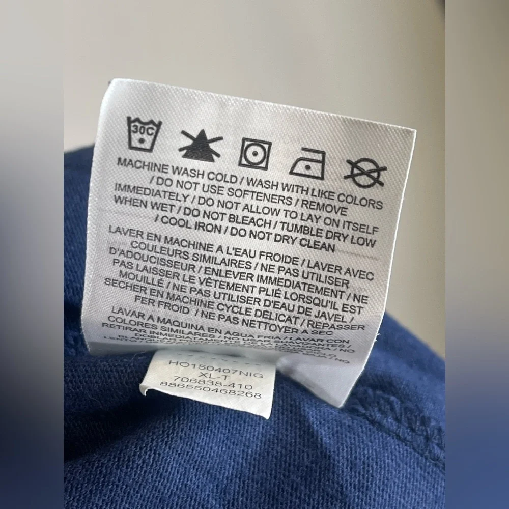 Air Jordan Brand 23 Double Sided Raglan 3/4 Sleeve Droptail T-Shirt Men size XLT - Picture 10 of 11